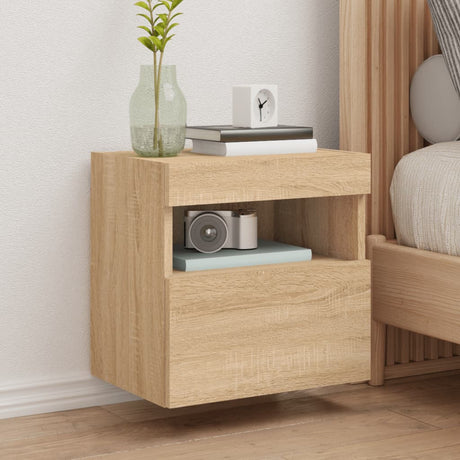 Tv Wall Cabinet With Led Lights 40X30X
