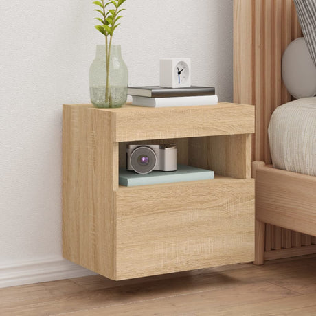 Tv Wall Cabinet With Led Lights 40X30X