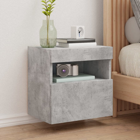 Tv Wall Cabinet With Led Lights 40X30X