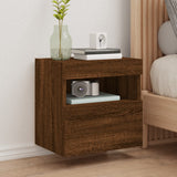 Tv Wall Cabinet With Led Lights 40X30X