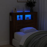 Led Headboard 160X18.5X103.5 Cm Engineered Wood