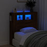 Led Headboard 160X18.5X103.5 Cm Engineered Wood