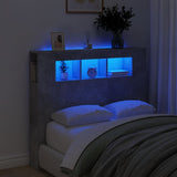 Led Headboard 160X18.5X103.5 Cm Engineered Wood