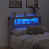 Led Headboard 160X18.5X103.5 Cm Engineered Wood