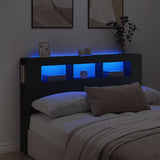 Led Headboard 160X18.5X103.5 Cm Engineered Wood
