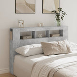 Led Headboard 160X18.5X103.5 Cm Engineered Wood