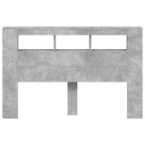 Led Headboard 160X18.5X103.5 Cm Engineered Wood