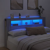 Led Headboard 160X18.5X103.5 Cm Engineered Wood