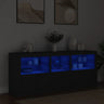 Sideboard With Led Lights 162X37X67 Cm