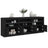 Sideboard With Led Lights 181.5X37X67 Cm