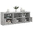 Sideboard With Led Lights 181.5X37X67 Cm