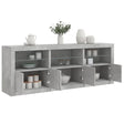 Sideboard With Led Lights 181.5X37X67 Cm
