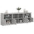Sideboard With Led Lights 202X37X67 Cm