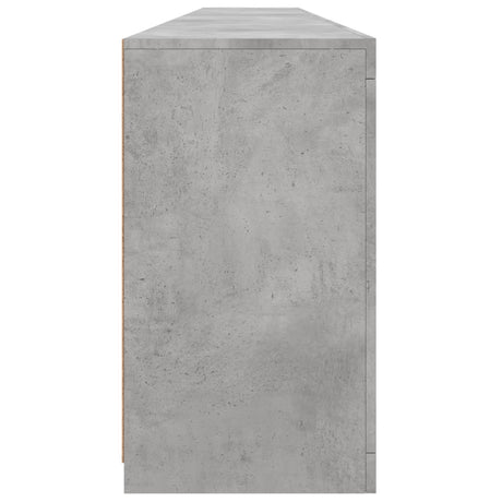 Sideboard With Led Lights 283X37X67 Cm