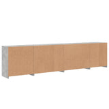 Sideboard With Led Lights 283X37X67 Cm