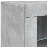Sideboard With Led Lights 283X37X67 Cm