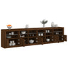 Sideboard With Led Lights 283X37X67 Cm