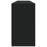 Sideboard With Led Lights 162X37X67 Cm