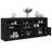 Sideboard With Led Lights 162X37X67 Cm