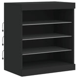 Sideboard With Led Lights 181.5X37X67 Cm