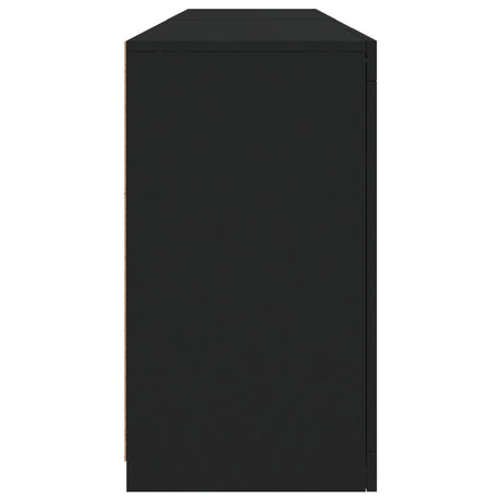 Sideboard With Led Lights 164X37X67 Cm