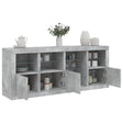 Sideboard With Led Lights 164X37X67 Cm