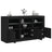 Sideboard With Led Lights 123X37X67 Cm