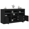 Sideboard With Led Lights 123X37X67 Cm