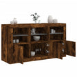 Sideboard With Led Lights 123X37X67 Cm