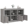 Sideboard With Led Lights 123X37X67 Cm