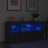Sideboard With Led Lights 142.5X37X67 Cm