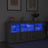 Sideboard With Led Lights 142.5X37X67 Cm