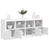 Sideboard With Led Lights 163X37X67 Cm