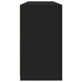 Sideboard With Led Lights 163X37X67 Cm