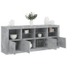 Sideboard With Led Lights 163X37X67 Cm