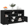 Sideboard With Led Lights 123X37X67 Cm