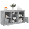 Sideboard With Led Lights 123X37X67 Cm