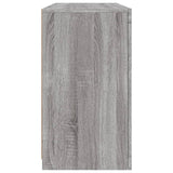 Sideboard With Led Lights 123X37X67 Cm