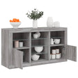 Sideboard With Led Lights 123X37X67 Cm