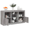 Sideboard With Led Lights 123X37X67 Cm