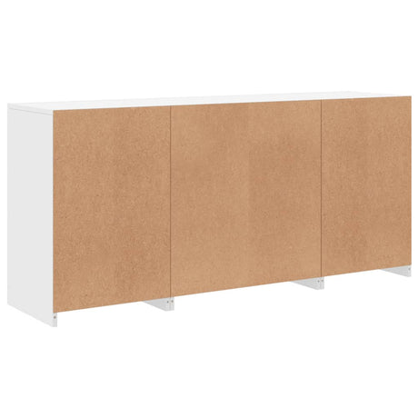 Sideboard With Led Lights 142.5X37X67 Cm