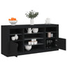 Sideboard With Led Lights 142.5X37X67 Cm