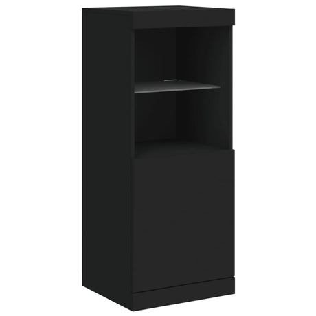 Sideboards With Led Lights 3 Pcs Engineered Wood