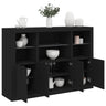 Sideboards With Led Lights 3 Pcs Engineered Wood