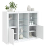 Sideboards With Led Lights 3 Pcs Engineered Wood