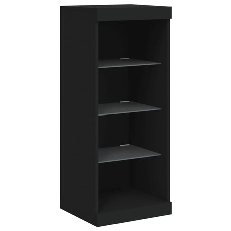 Sideboards With Led Lights 3 Pcs Engineered Wood