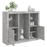 Sideboards With Led Lights 3 Pcs Engineered Wood
