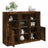 Sideboards With Led Lights 3 Pcs Engineered Wood
