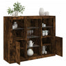 Sideboards With Led Lights 3 Pcs Engineered Wood