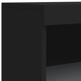 Sideboards With Led Lights 3 Pcs Engineered Wood